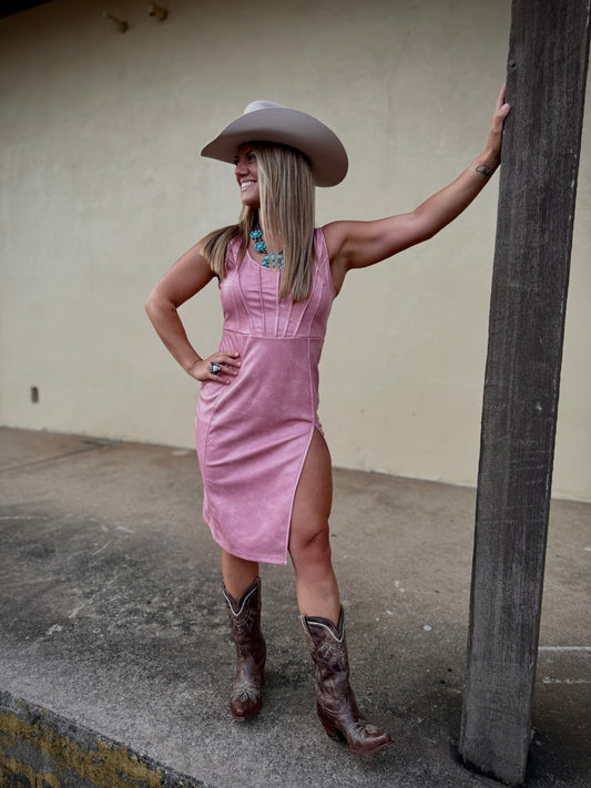 Rowdy Rosa Dress