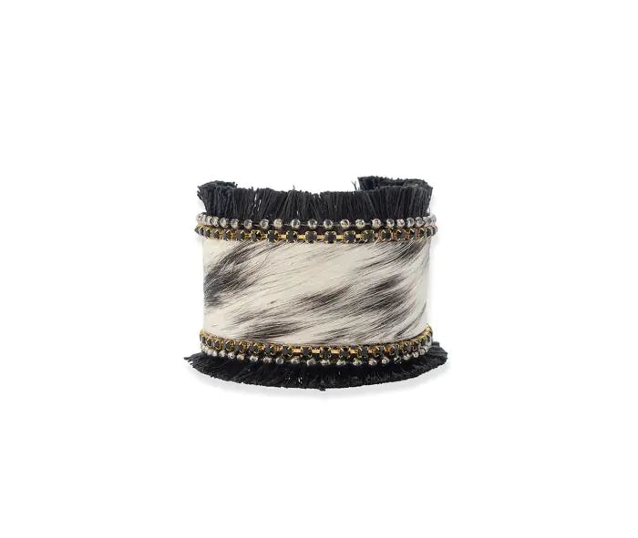 Coal Ridge Hair-on Hide Cuff Bracelet