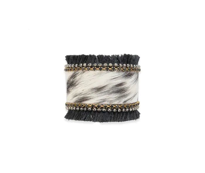 Coal Ridge Hair-on Hide Cuff Bracelet